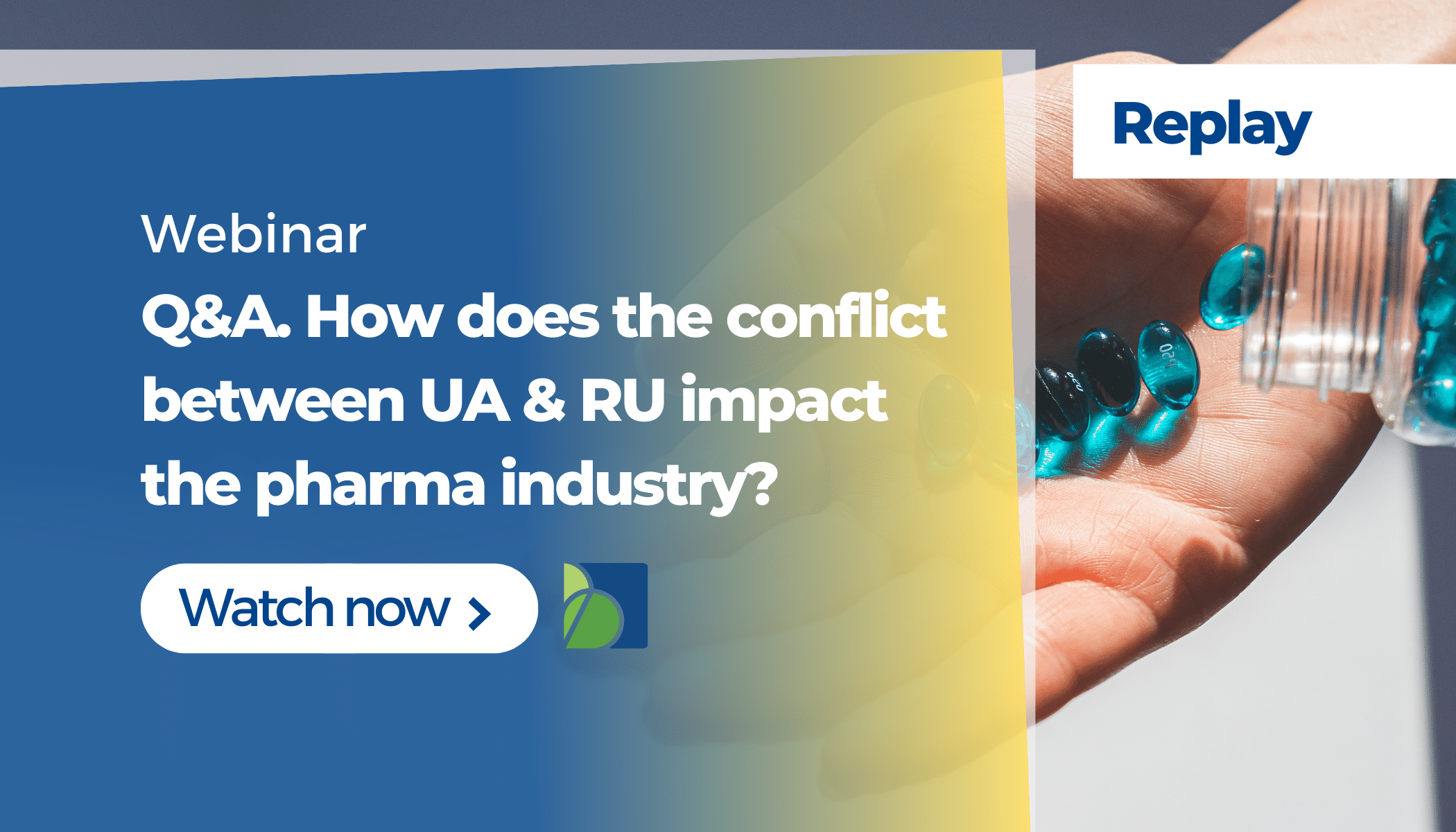 Q&A. How does the conflict between UA & RU impact the pharma industry?